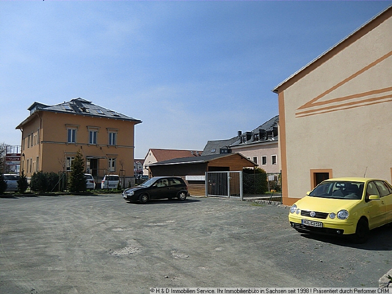 Blick Parkplätze