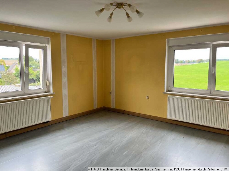 Blick Wohnzimmer