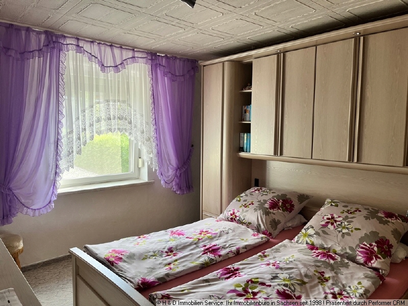 Blick Schlafzimmer