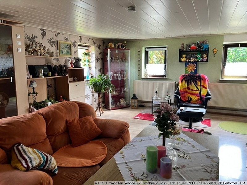 Blick Wohnzimmer