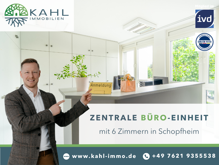 Geräumiges Büro zentral in Schopfheim